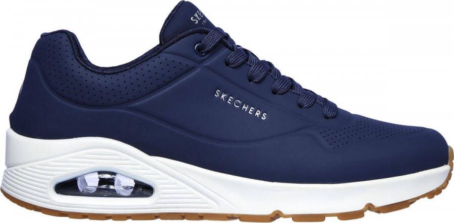 Skechers Zachte en dempende sneakers met luchtkussen hiel Blauw Heren