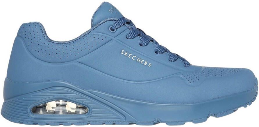 Skechers Heren Sport Casual UNO STAND ON AIR Sneakers Heren 52458 light denim