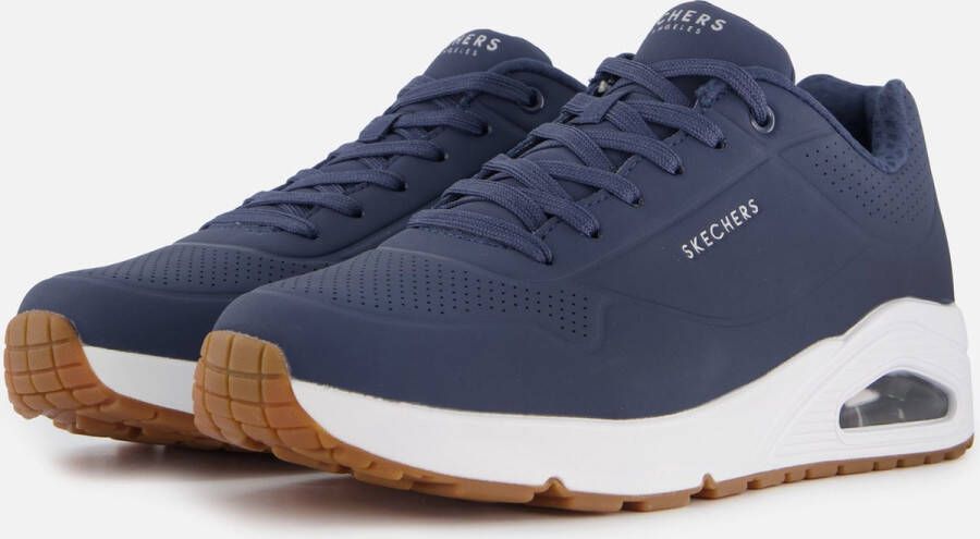 Skechers Zachte en dempende sneakers met luchtkussen hiel Blauw Heren