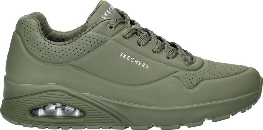 Skechers Galathea Sneakers Stijl en Comfort Groen