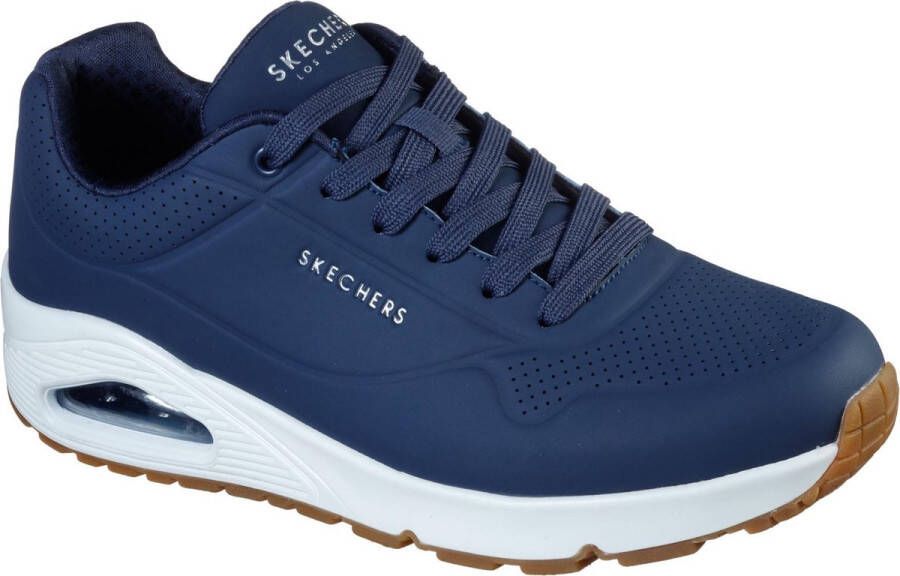 Skechers Zachte en dempende sneakers met luchtkussen hiel Blauw Heren