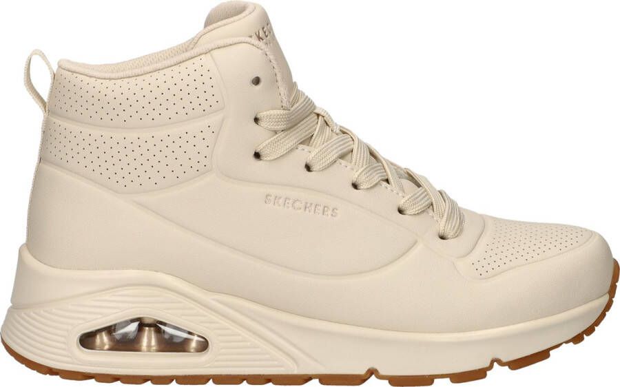 Skechers Uno Stand On Air High Off White Wandelsneakers Dames