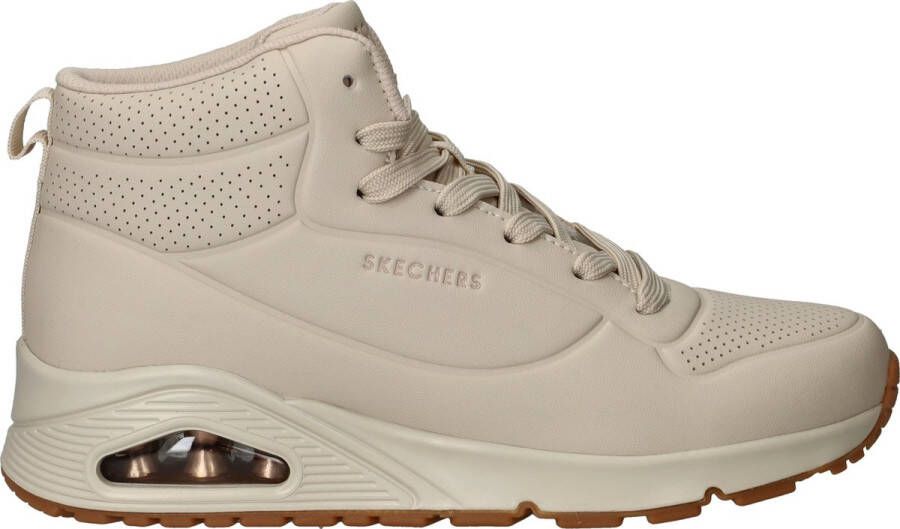 Skechers Uno Stand On Air High Off White Wandelsneakers Dames