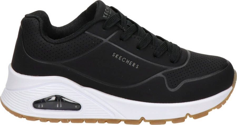 Skechers Uno Stand On Air Meisjes Sneakers Black