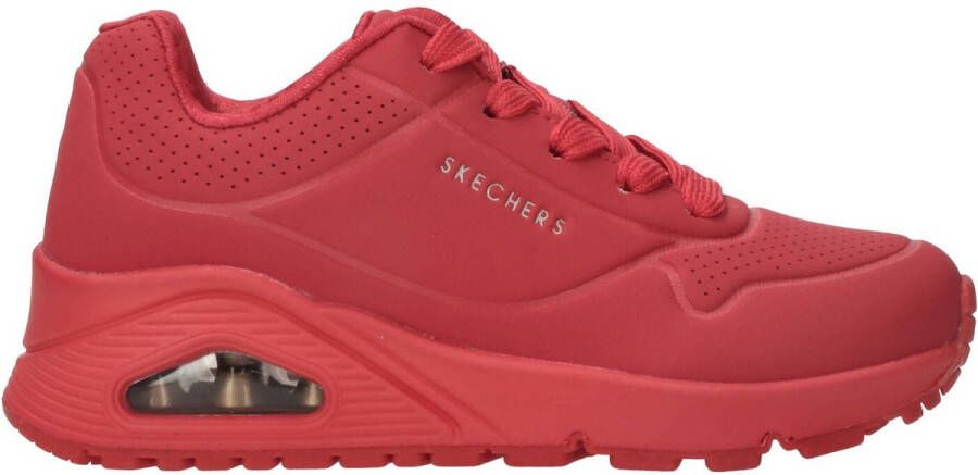 Skechers Uno staan ​​op Air Sneaker Rood