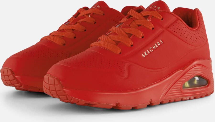 Skechers Uno Stand On Air Meisjes Sneakers Rood