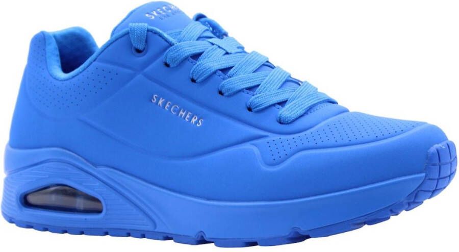 Skechers Uno Stand On Air Sneaker Mannen Blauw