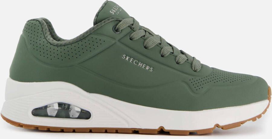 Skechers Bogdan Sneakers Stijlvol en Comfortabel Groen Heren