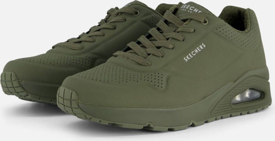 Skechers Galathea Sneakers Stijl en Comfort Groen