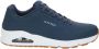 Skechers Zachte en dempende sneakers met luchtkussen hiel Blauw Heren - Thumbnail 1