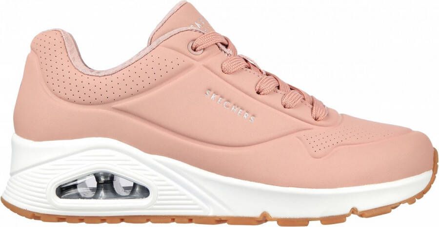 Skechers Uno stand On Air sneakers roze