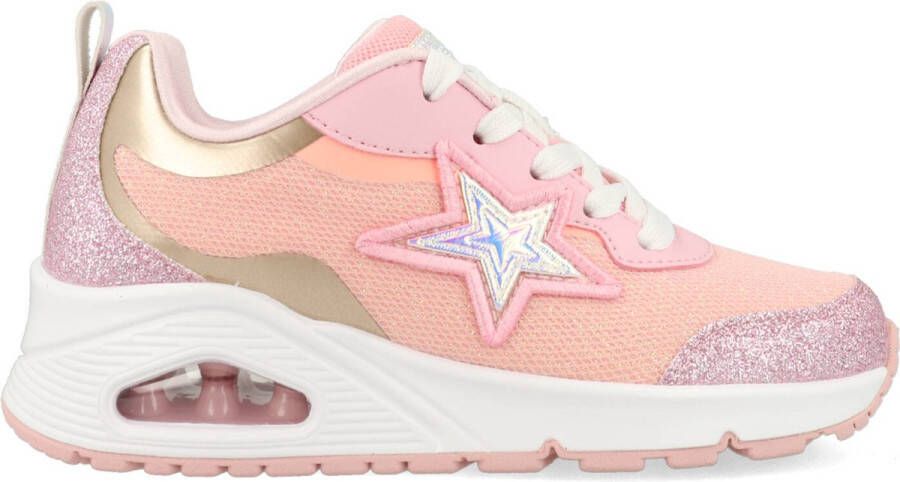 Skechers Uno Starry Vibe Sneakers roze Synthetisch - Foto 1