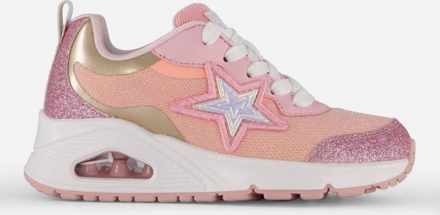 Skechers Uno Starry Vibe Sneakers roze Synthetisch Dames