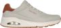 Skechers Uno Suited On Air Heren Sneakers Crème - Thumbnail 1