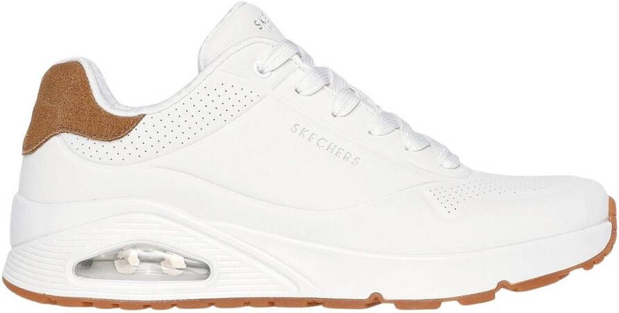 Skechers Sneakers UNO-SUITED ON AIR freizeitschoen lage schoen veterschoen met modieuze sleehak