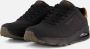 Skechers Uno Suited On Air Sneakers zwart Suede - Thumbnail 1