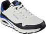 Skechers Uno Timeline wit blauw sneakers heren (232347 WBL) - Thumbnail 1