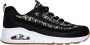 Skechers Uno Wild Streets Dames Sneakers Black Leopard - Thumbnail 1