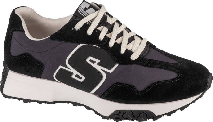 Skechers Upper Cut Neo Jogger Lantis 210744-BLK Mannen Zwart Sneakers