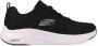 Skechers Vapor Foam 150022 BKW Zwart Wit - Thumbnail 1