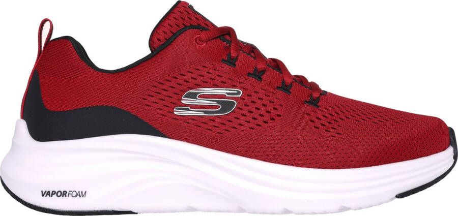 Skechers Vapor Foam Heren Instappers Rood Zwart