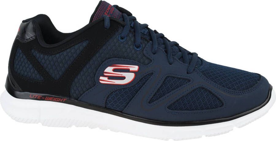 Skechers Sneakers Verse met memory foam-uitrusting vrijetijdsschoen lage schoen veterschoen