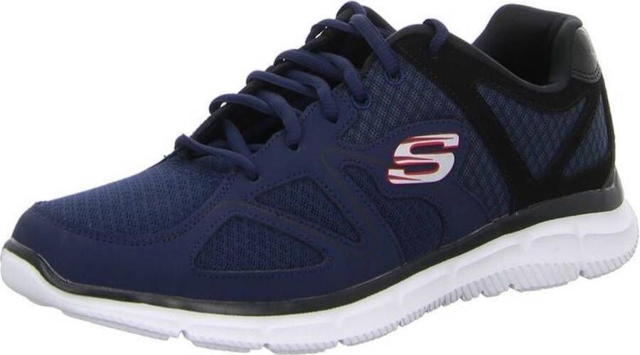 Skechers Verse Flash Point Sneaker Heren Sneakers Mannen blauw rood zwart