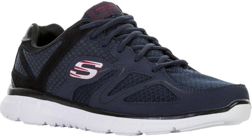 Skechers Sneakers Verse met memory foam-uitrusting vrijetijdsschoen lage schoen veterschoen