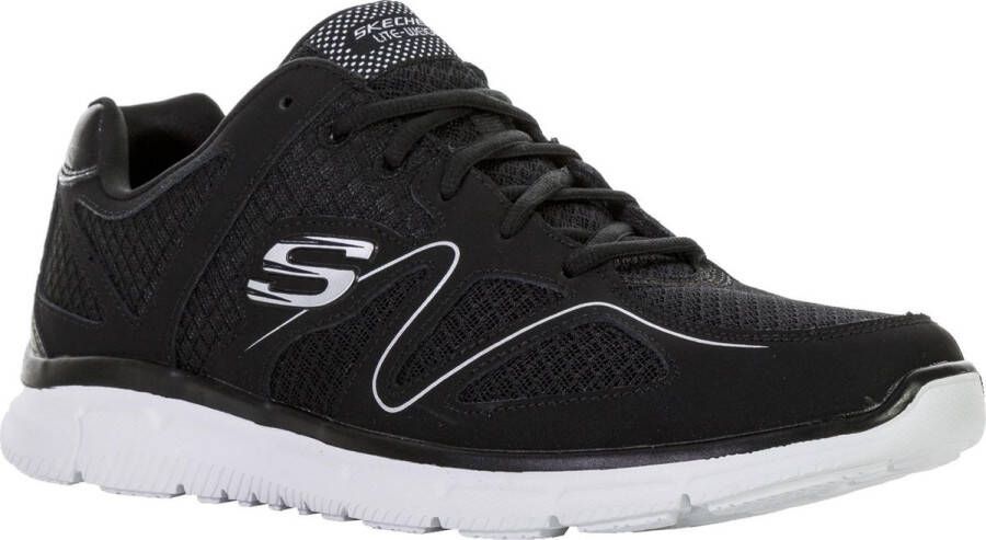 Skechers Verse Flash Point Sneaker Heren Sneakers Mannen zwart wit