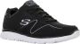 Skechers Verse Flash Point Sneaker Heren Sneakers Mannen zwart wit - Thumbnail 1