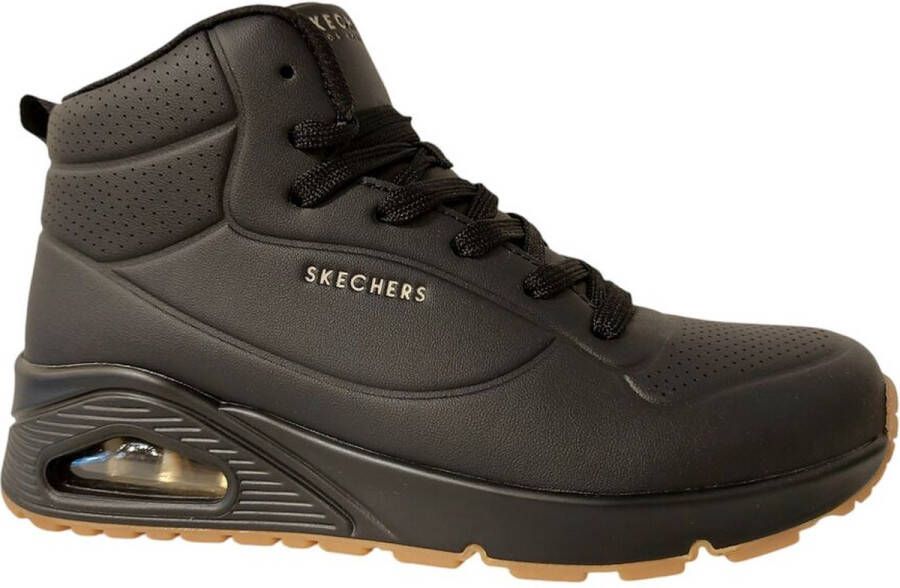 Skechers Veterboot 177097 BBK Uno Stand High Zwart