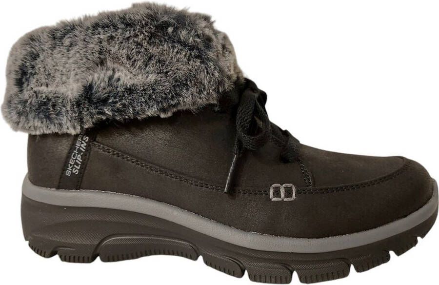 Skechers Veterboot Slip-ins Chilly Standards 168027 BLK Zwart