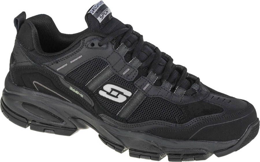 Skechers Vigor 2.0- Trait 51241-BBK Mannen Zwart Sneakers