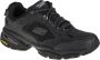 Skechers Vigor 3.0 237145 BBK Mannen Zwart sneakers - Thumbnail 1