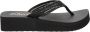 Skechers Vinyasa dames slipper Zwart multi - Thumbnail 1