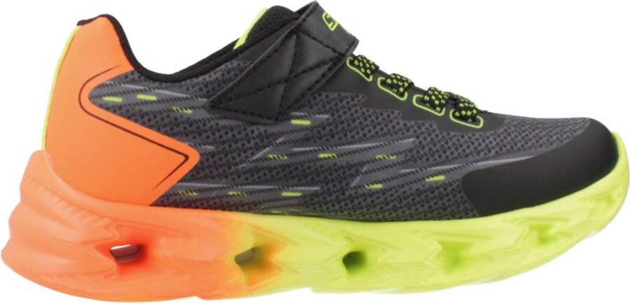 Skechers S Lights Vortex 2.0 Quantroid sneakers Zwart