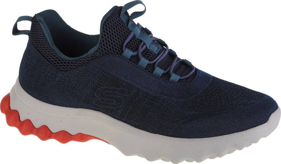 Skechers Voston Reever 210435-DKNV Mannen Marineblauw Sneakers