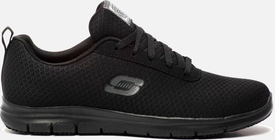 Skechers Werkschoenen Ghenter-Bronaugh veterschoenen Veterschoen voor de horeca met memory foam binnenzool