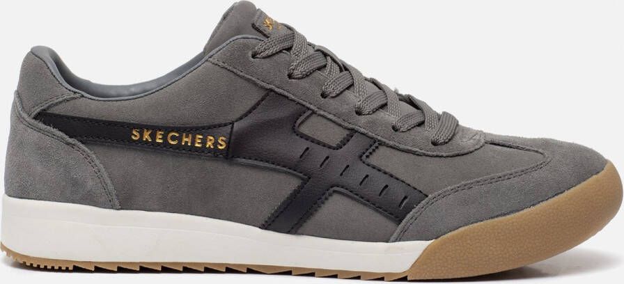 Skechers Zinger-Manchego Sneakers grijs Suede Heren