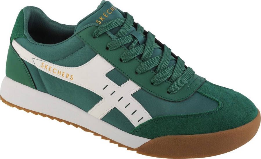 Skechers Zinger Manzanilla Superado 183282-GRW Mannen Groen Sneakers