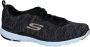 Skechers Zwarte Runners met Glitters Flex Appeal 3.0 Dames - Thumbnail 1