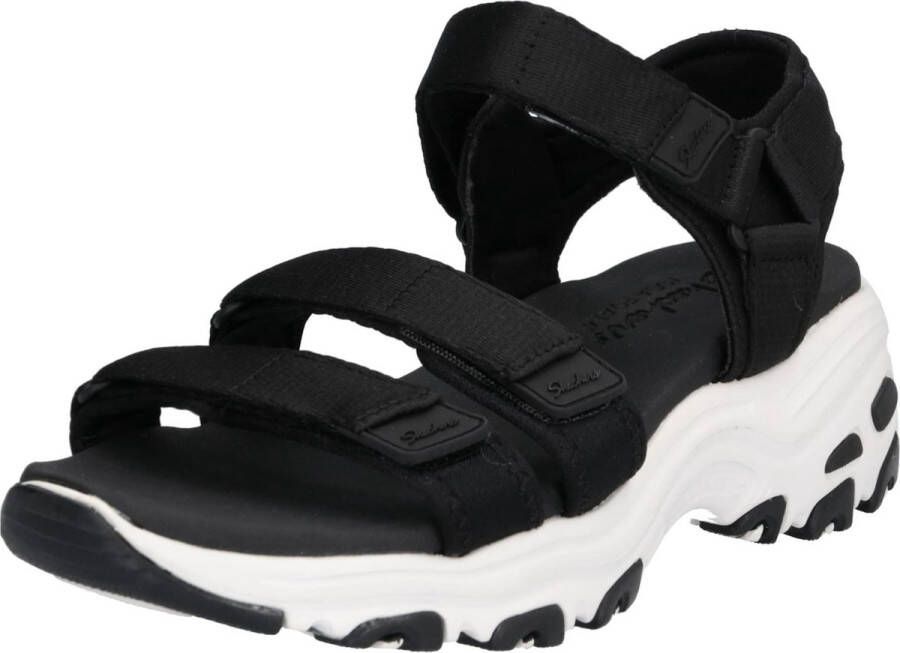 Skechers Zwarte Sandalen D'Lites Fresh Catch Dames