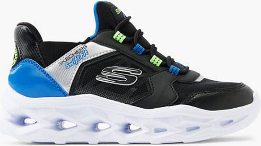 Skechers Zwarte sneaker Swift Fit hands free lichtjes