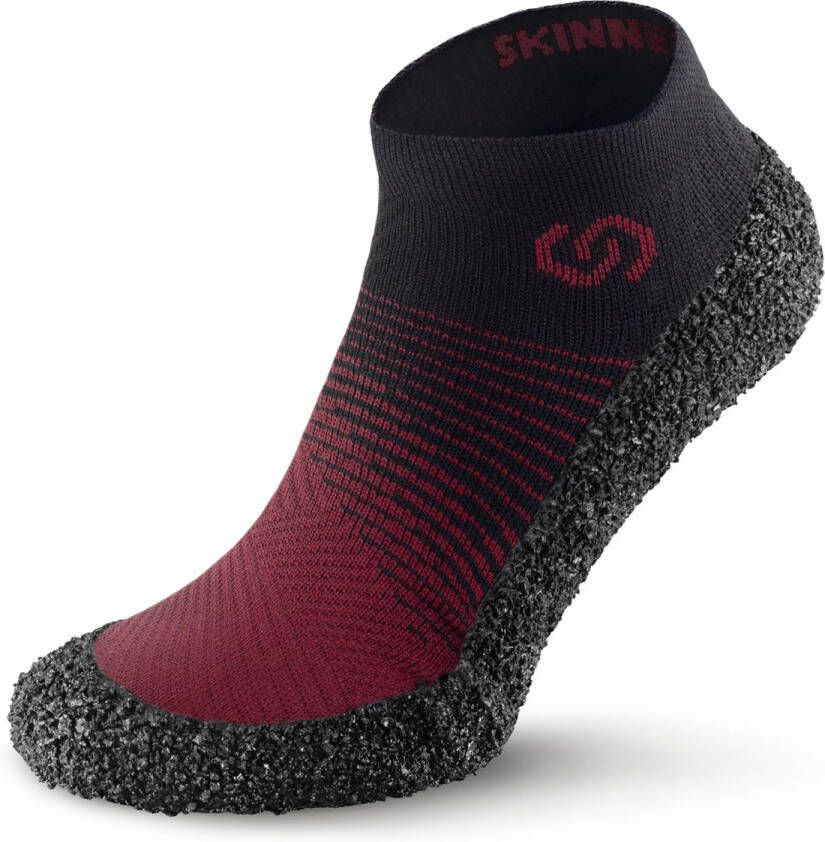 Skinners 2.0 Carmine Barefoot 2nd Skin feeling Lightweight XXS-36-37 Ultra Portable voor Sport en Reizen 2 mm Superzool voor Bescherming en toch Blote Voeten gevoel Outdoor Indoor