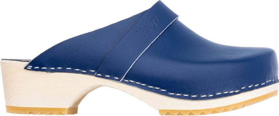 Skolys W-320.07 klompen dames medische clogs tuinklompen werkklompen verpleegkundige ziekenhuis instap marine blauw