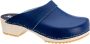 Skolys W-320.07 klompen clogs tuinklompen werkklompen dames verpleegkundige ziekenhuis instap marine blauw - Thumbnail 3