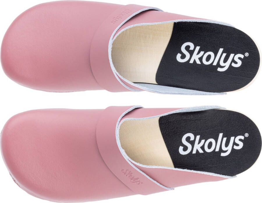 Skolys W-320.11 klompen dames medische clogs tuinklompen werkklompen verpleegkundige ziekenhuis instap pastel roze