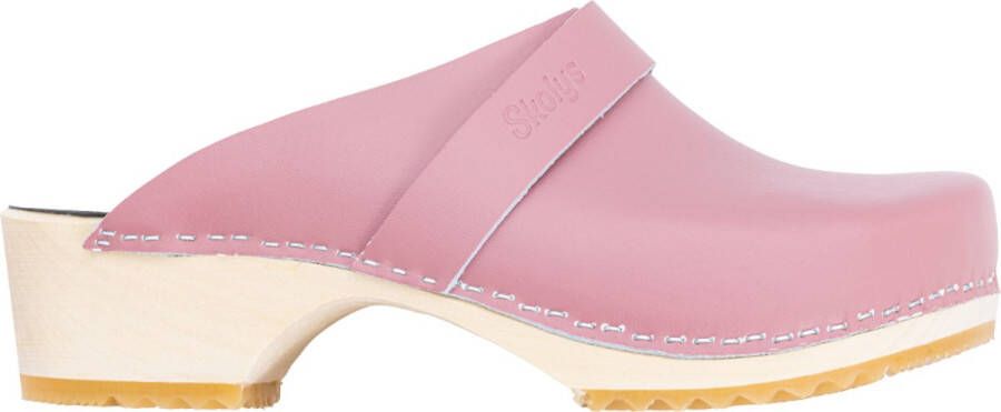 Skolys W-320.11 klompen dames medische clogs tuinklompen werkklompen verpleegkundige ziekenhuis instap pastel roze