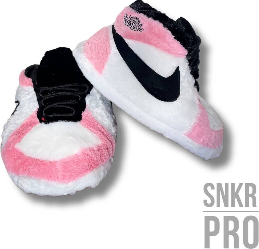 SNKR-PRO Sneaker Sloffen Sneaker Pantoffels Roze One Jordan Sloffen Jordan Pantoffels