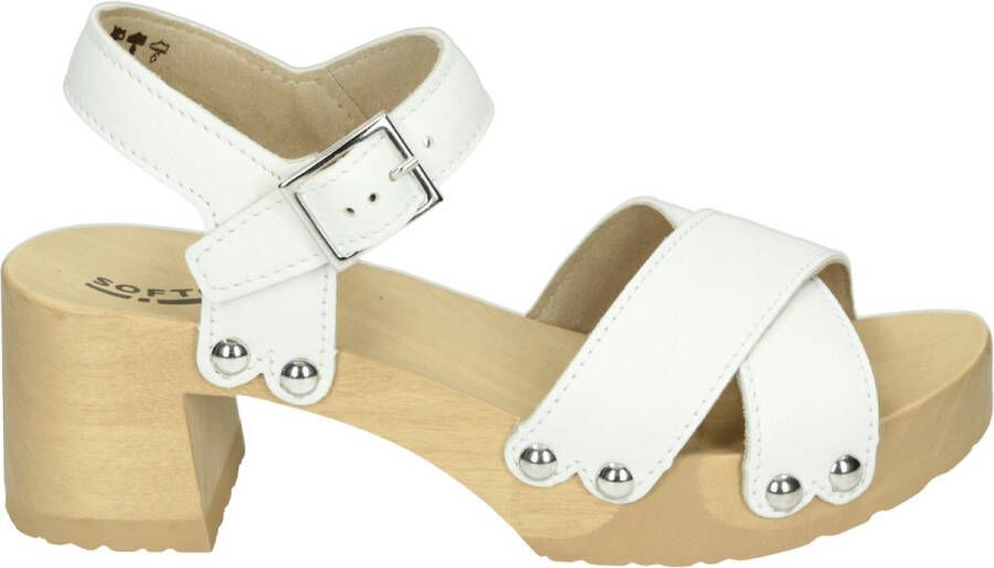 Softclox S3598 HANNE Volwassenen Sandalen met hak Wit beige